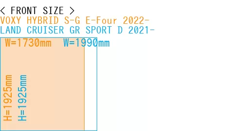 #VOXY HYBRID S-G E-Four 2022- + LAND CRUISER GR SPORT D 2021-